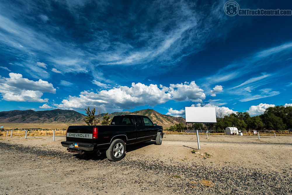 truck at drive in